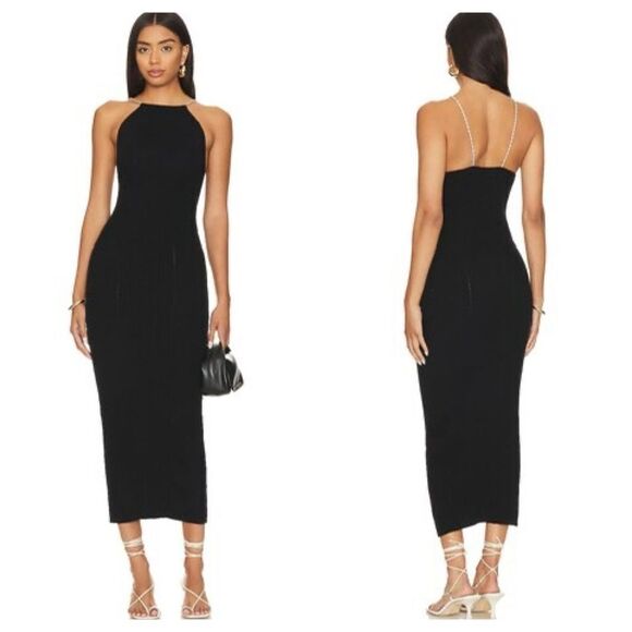 NWT Favorite Daughter The Ropes of Pearl Dress - Picture 1 of 13